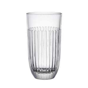 Long Drink  en verre transparent - lot de 6