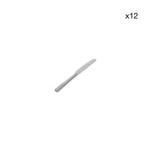 Lot de 12 Couteau à beurre argent en métaux 16cm