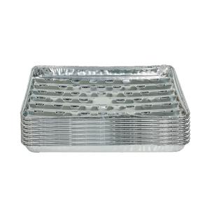 Lot de 15 barquettes en aluminium