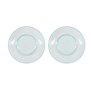 Lot de 2 assiette diam 21 cm Bleu