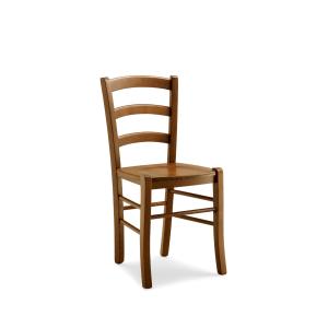 Lot de 2 chaises en noyer massif