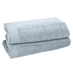 Lot de 2 draps de bain 500 g/m²  nuage 70x130 cm