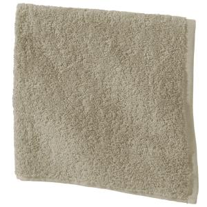 Lot de 2 essuie-mains en coton beige ficelle 50x50cm