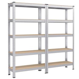 Lot de 2 étagère de rangement à 5 niveaux 30 x 75 x 150 cm…