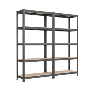 Lot de 2 étagère de rangement à 5 niveaux 40 x 90 x 180 cm…