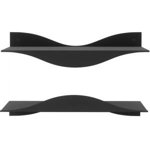 Lot de 2 étagères surf Noir