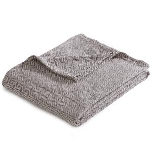 Lot de 2 housses de coussin 40x40 gris en coton