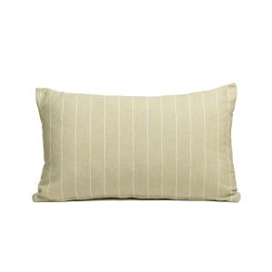 Lot de 2 housses de coussin en coton fil en relief vert 50x…