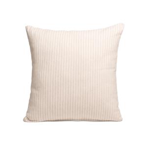 Lot de 2 housses de coussin en coton rayures en fil teint l…