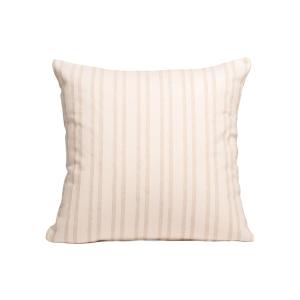 Lot de 2 housses de coussin en coton rayures en relief écru…