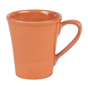 Lot de 2 mugs toscane 40 cl ocre  orange en faïence