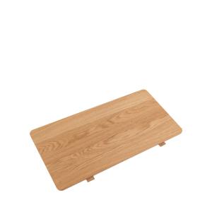 Lot de 2 rallonges en bois 50x100cm - Bois clair