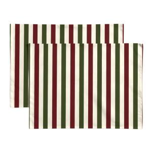 Lot de 2 sets de tables résistant anti-taches multicolore 3…