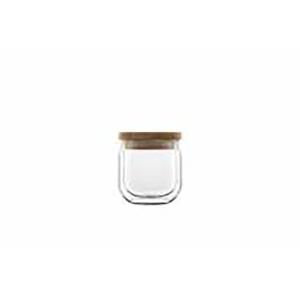 Lot de 2 Sucriers en Verre double paroi, transparent, 33 cl