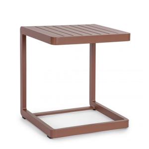 Lot de 2 tables basses rectangulaires en aluminium couleur…