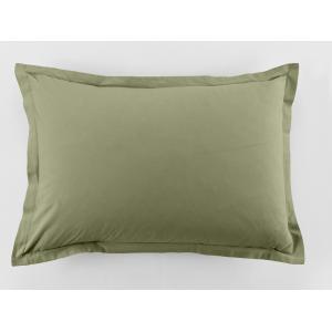 Lot De 2 Taies D'oreiller 50x70cm 100% Coton 57fils Verveine