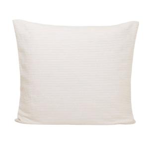 Lot de 2 taies d'oreiller en lin naturel 65x65 cm