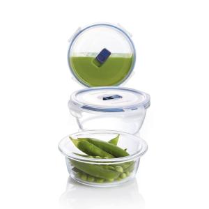 Lot de 3 boites Pure Box Active - Rond - Verre trempé - Her…