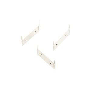 Lot de 3 cintres en acier, beige