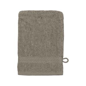 Lot de 3 gants de toilette en coton 550gr/m² mastic beige f…