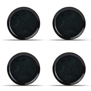Lot de 4 assiette bleu en grès 26,5cm