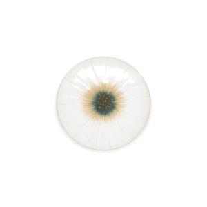 Lot de 4 assiettes beige en grès 21cm