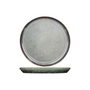 lot de 4 assiettes plate en Céramique, vert, D 27xh 2,7 cm