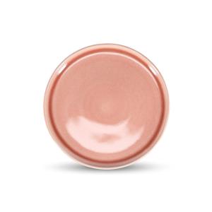 Lot de 4 assiettes rose en grès 27cm