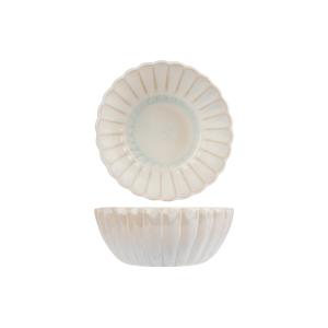 Lot de 4 Bols en Céramique, blanc, D 16xh 6,7 cm