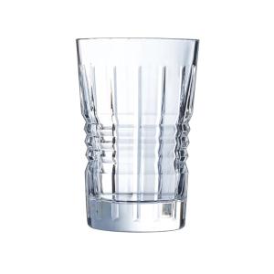 Lot de 4 - Gobelet forme haute en Cristallin, 36 cl