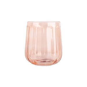 Lot de 4 gobelets en verre 52,5cl rose