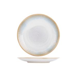 Lot de 6 Assiettes à pain en Céramique, blanc, D 15,7 cm