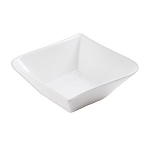 Lot de 6 assiettes creuses melody 15,5 cm  blanc en porcela…