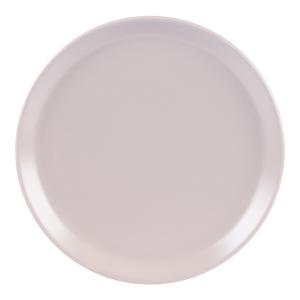 Lot de 6 assiettes plate    25 cm  gris en grès