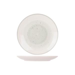 Lot de 6 Assiettes plate en Céramique, vert, D 26 cm