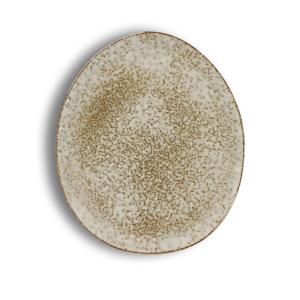 Lot de 6 assiettes plates en grès 27cm