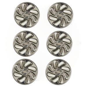 Lot de 6 assiettes pour 8 huitres