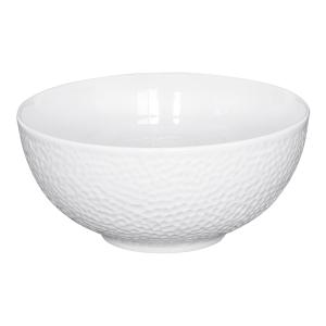 Lot de 6 bols    16 cm  blanc en porcelaine