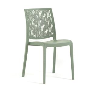 Lot de 6 chaises vert en polypropylène renforcé de fibre de…
