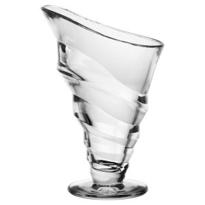 Lot de 6 coupe à glace   27 cl  transparents en verre