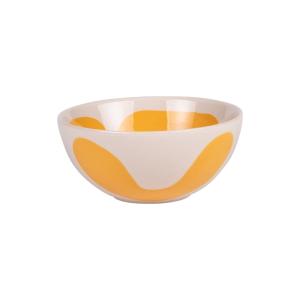 Lot de 6 coupelle    12 cm  jaunes en grès