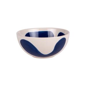 Lot de 6 coupelles   12 cm  bleues en grès