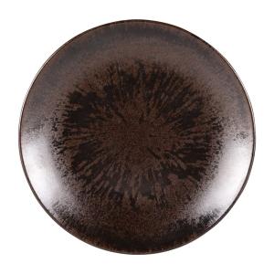 Lot de 6 coupelles   17 cm  marrons en grès