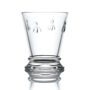 Lot de 6 gobelets   18,5 cl  transparents en verre