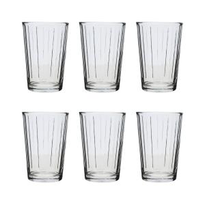 Lot de 6 gobelets en verre 20cl