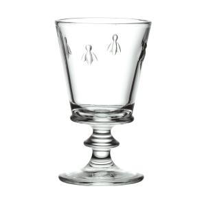 Lot de 6 grands verres à vin, ABEILLE