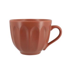 Lot de 6 jumbos terracotta en faïence 450ml