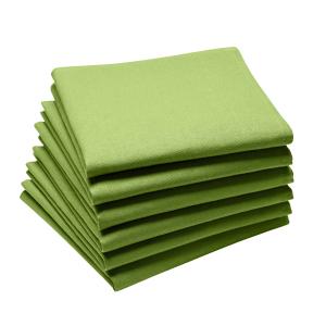 Lot de 6 serviettes en coton traite Teflon, Brocoli 45 x 45
