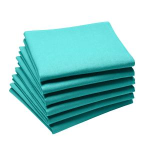 Lot de 6 serviettes en coton traite Teflon, Turquoise 45 x…