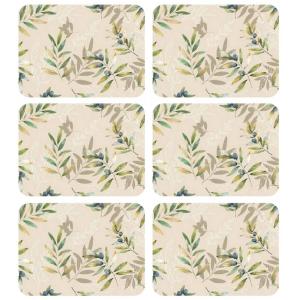 Lot de 6 sets de table motif provençal 28 x 43 cm